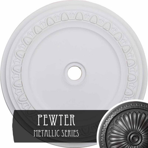 Ekena Millwork Caputo Ceiling Medallion - Primed Polyurethane - CM41CAPES