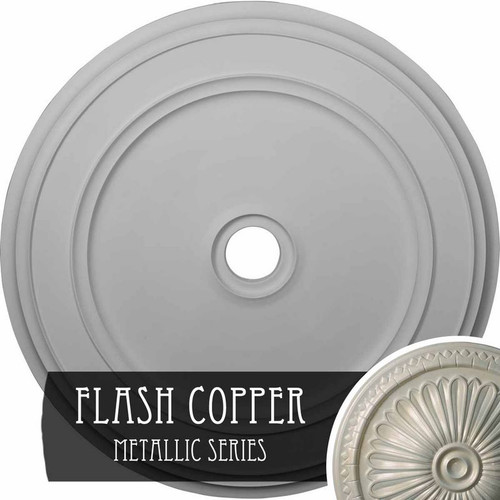 Ekena Millwork Classic Ceiling Medallion - Primed Polyurethane - CM41CLFCS