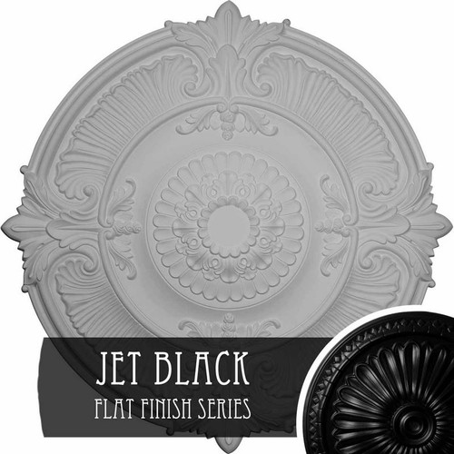 Ekena Millwork Attica Acanthus Leaf Ceiling Medallion - Primed Polyurethane - CM53ATBLF