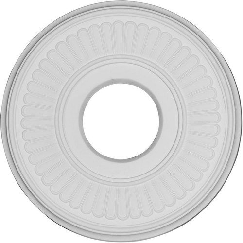 Ekena Millwork Berkshire Ceiling Medallion - Primed Polyurethane - CMR12BE