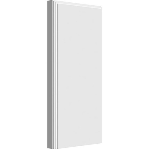 Ekena Millwork Plinth Block - Primed Polyurethane - PBP050X100X075FOS01