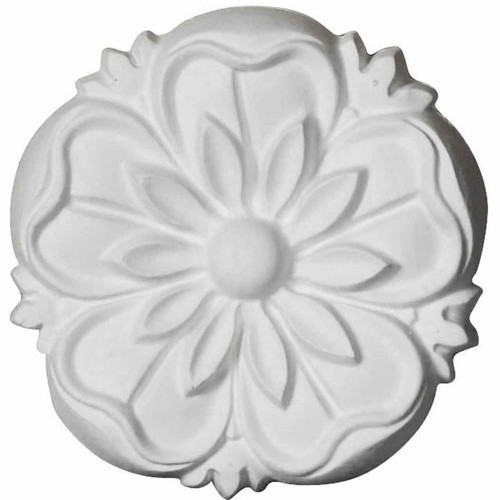 Ekena Millwork Rosette - Primed Polyurethane - ROS03X03LY