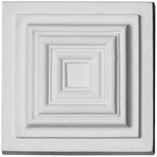 Ekena Millwork Rosette - Primed Polyurethane - ROS05X05LE