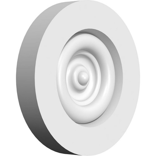 Ekena Millwork Rosette - Primed Polyurethane - ROSP030X030X050GRY02