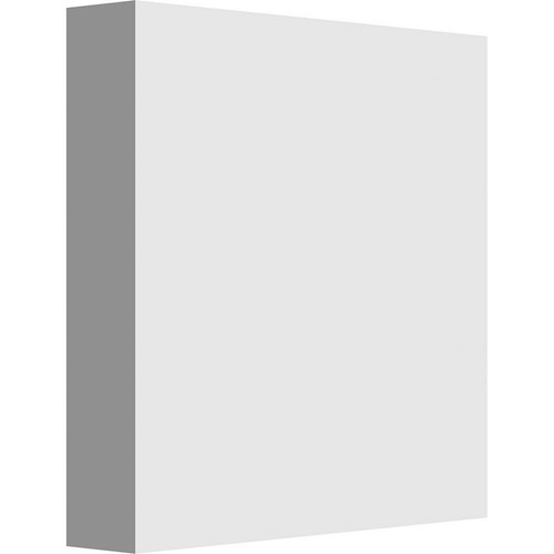 Ekena Millwork Rosette - Primed Polyurethane - ROSP040X040X075SDG00