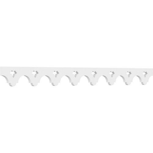 Ekena Millwork Running Trim - Primed Polyurethane - RUNP04X0625X48DVN