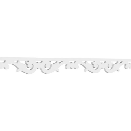 Ekena Millwork Running Trim - Primed Polyurethane - RUNP04X0625X48GRC