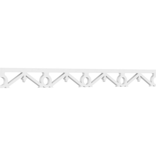 Ekena Millwork Running Trim - Primed Polyurethane - RUNP04X0625X48PAL