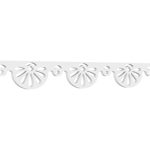 Ekena Millwork Running Trim - Primed Polyurethane - RUNP06X0625X48CAL