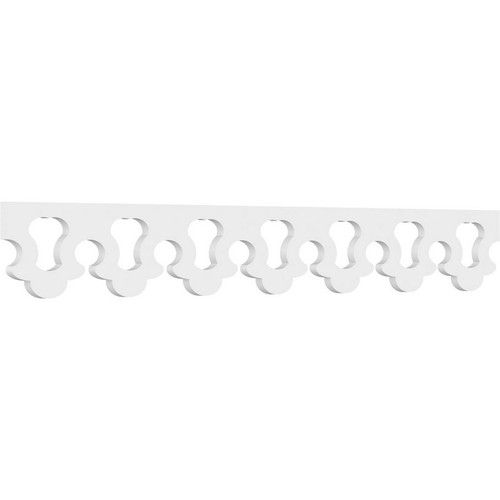 Ekena Millwork Running Trim - Primed Polyurethane - RUNP06X0625X48EDN