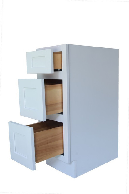 Vanity Art - Ready to Assemble Cabinet - VA4012-3W - White