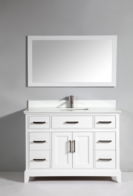 Vanity Art - Bathroom Vanity - VA1048W - White