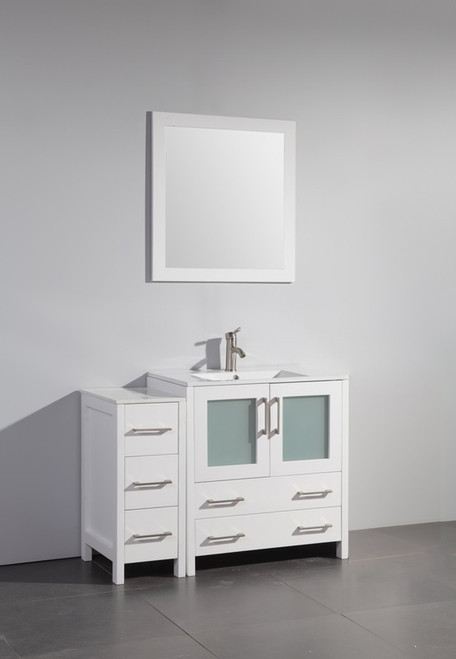 Vanity Art - Bathroom Vanity Set - VA3030-42W - White