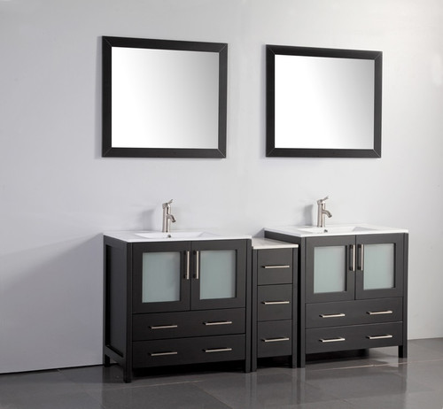 Vanity Art - Bathroom Vanity Set - VA3030-72E - Espresso