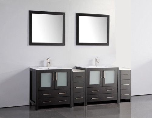 Vanity Art - Bathroom Vanity Set - VA3030-84E - Espresso