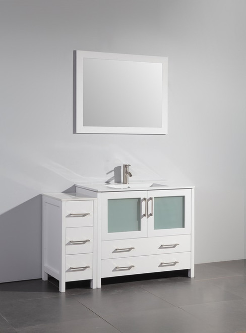 Vanity Art - Bathroom Vanity Set - VA3036-48W - White