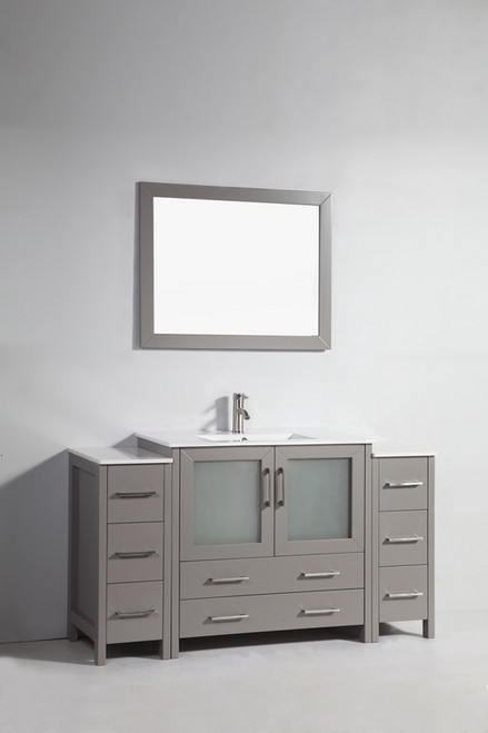 Vanity Art - Bathroom Vanity Set - VA3036-60G - Grey