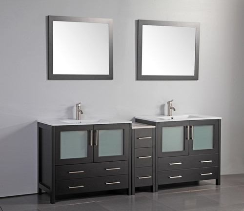 Vanity Art - Bathroom Vanity Set - VA3036-84E - Espresso