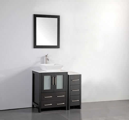 Vanity Art - Bathroom Vanity Set - VA3124-36E - Espresso