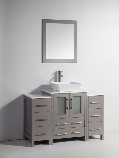 Vanity Art - Bathroom Vanity Set - VA3124-48G - Grey