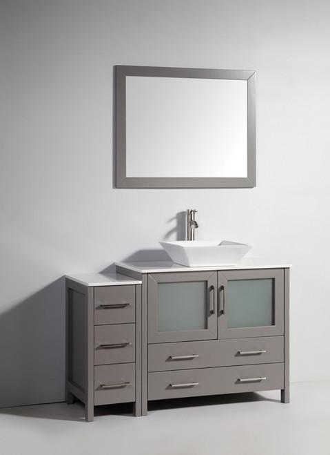Vanity Art - Bathroom Vanity Set - VA3136-48G - Grey
