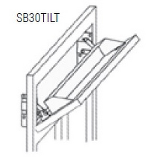 JSI Cabinetry Yarmouth Slab Kitchen Cabinet - SB30TILT-KYS