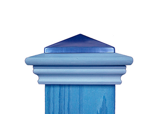 Nantucket Post Cap - West Creek Stainless Redwood Post Cap - Slip Over Style - WCS5