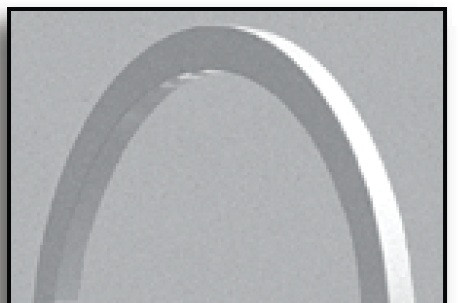 Nantucket Post Cap - Nantucket Single Halo Arch - HA5