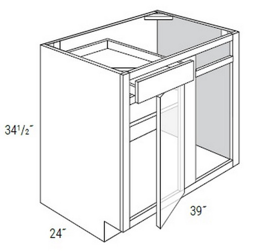 JSI Cabinetry Yarmouth Raised Kitchen Cabinet - BBC3639-KYM