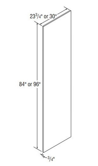 Aristokraft Cabinetry Select Series Benton Birch Plywood Panel PREF3084