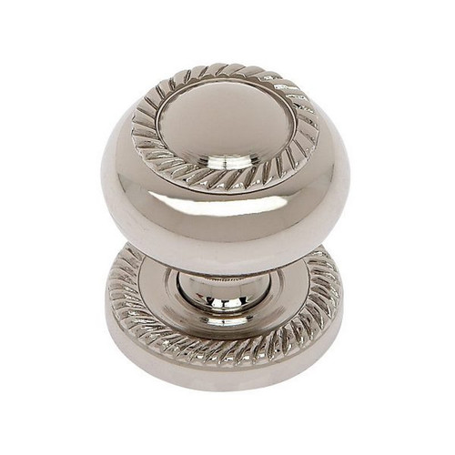 JVJ Hardware - Cabinet Knob - Polished Nickel - 34516