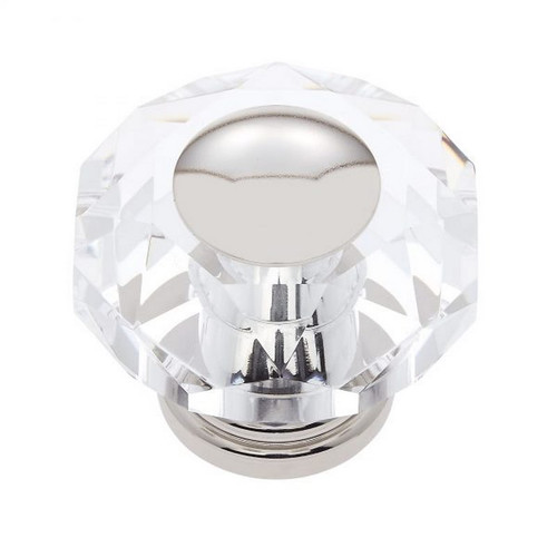 JVJ Hardware - Cabinet Knob - Polished Nickel - 38214
