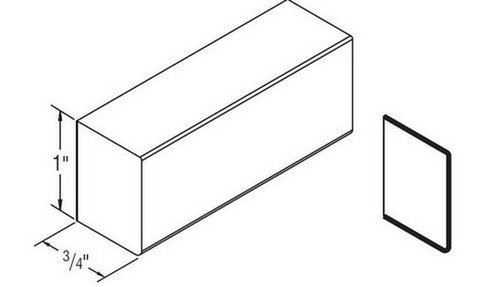 Aristokraft Cabinetry All Plywood Series Brellin PureStyle 5 Piece Purestyle Trim Moulding PSMTW8