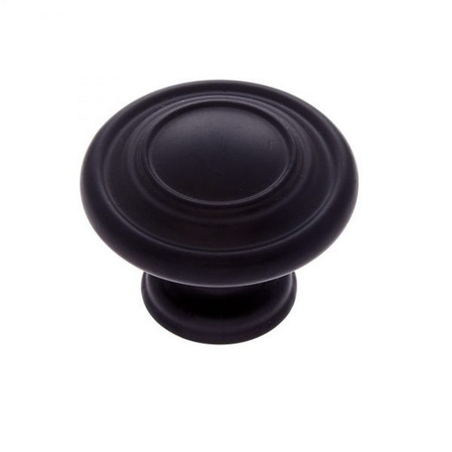 JVJ Hardware - Cabinet Knob - Matte Black - 66215