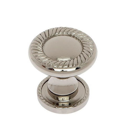 JVJ Hardware - Cabinet Knob - Polished Nickel - 67416