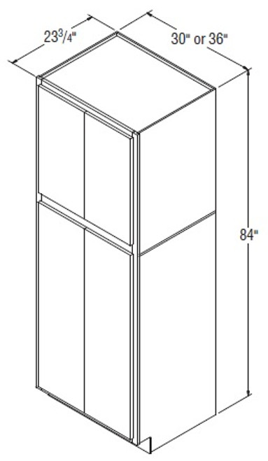 Aristokraft Cabinetry All Plywood Series Brellin PureStyle Utility Cabinet U36B