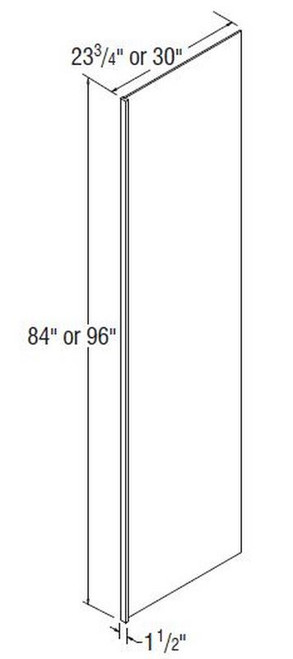 Aristokraft Cabinetry All Plywood Series Brellin PureStyle Plywood Panel PREPRP1.584