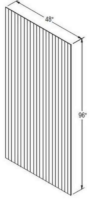 Aristokraft Cabinetry Select Series Brellin PureStyle Beadboard Panel BP4896