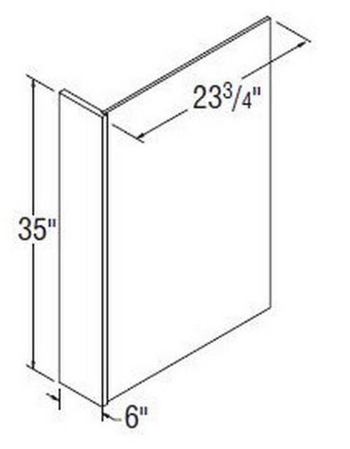 Aristokraft Cabinetry Select Series Brellin Purestyle Plywood Panel PEPR635