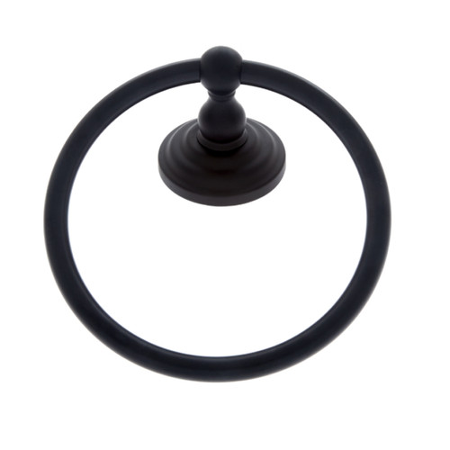 JVJ Hardware - Towel - Ring - 23406 - Matte - Black