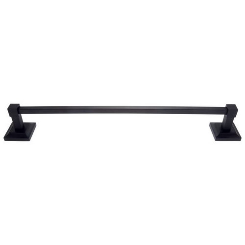 JVJ Hardware - Towel Rack - Matte Black - 21824