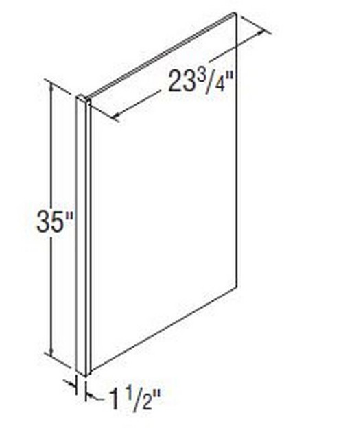 Aristokraft Cabinetry Select Series Decatur Purestyle Plywood Panel PEPR335