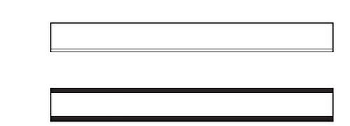 Aristokraft Cabinetry Select Series Glyn Birch Paint Straight Valance V537ST
