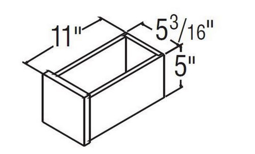 Aristokraft Cabinetry All Plywood Series Glyn Birch Wine Rack WCUBEDRW7