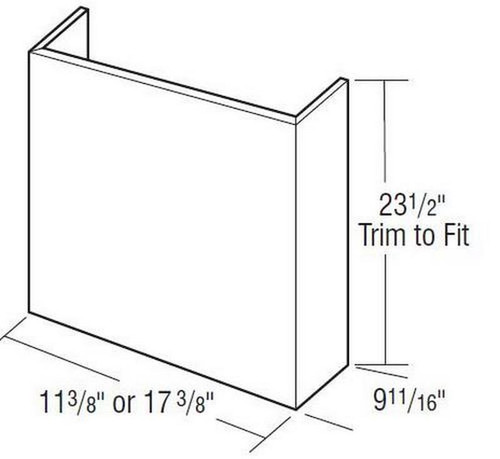 Aristokraft Cabinetry All Plywood Series Glyn Birch Wood Hood Chimney WHC30