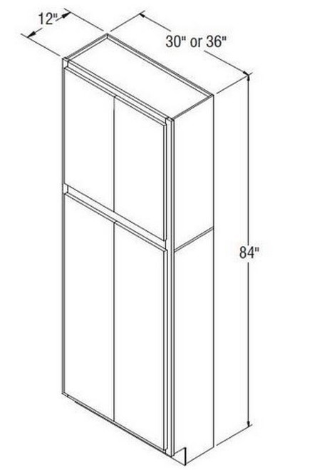 Aristokraft Cabinetry Select Series Glyn Birch Utility Cabinet U3012B