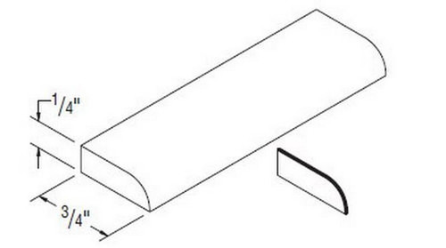 Aristokraft Cabinetry Select Series Glyn Birch Scribe Moulding MSW8