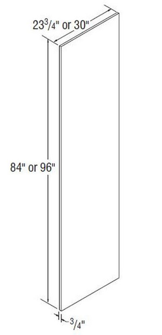 Aristokraft Cabinetry Select Series Glyn Birch Plywood Panel PREF2384