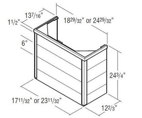 Aristokraft Cabinetry Select Series Glyn Birch Wood Hood Chimney Shiplap WHCSL36