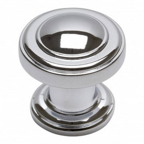 Atlas Homewares - 313-CH - Bronte Round Knob - Polished Chrome